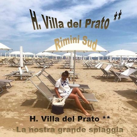 Hotel Villa Del Prato Cucina Romagnola E Possibilita Pacchetto Spiaggia Bellariva Di Rimini Exterior photo
