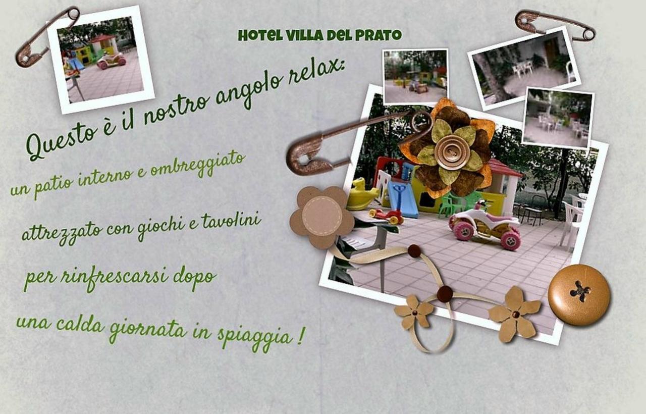 Hotel Villa Del Prato Cucina Romagnola E Possibilita Pacchetto Spiaggia Bellariva Di Rimini Exterior photo